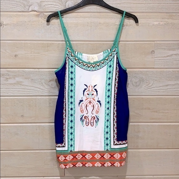 NEW! Boho Print Tank - Picture 1 of 5